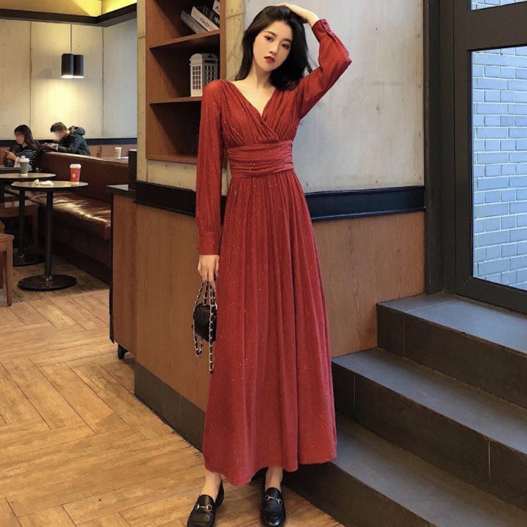 パーティードレス マキシ丈 結婚式 ワンピース ドレス ロング丈