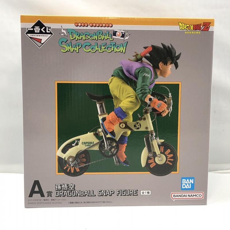 【中古】バンダイ 一番くじ ドラゴンボール DRAGONBALL SNAP COLLECTIONA賞 孫悟空 DRAGONBALL SNAP FIGURE 未開封品[97]
