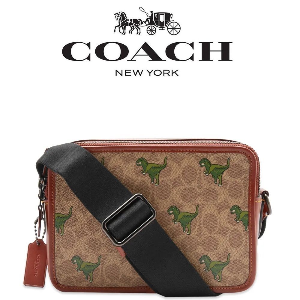 ＜コーチバッグ＞COACH/コーチバッグ ショルダーバッグ CF076 ブラウン レキシー クロスボディー ショルダーバッグ 斜めがけバッグ アウトレット品 紙袋付属　新品未使用