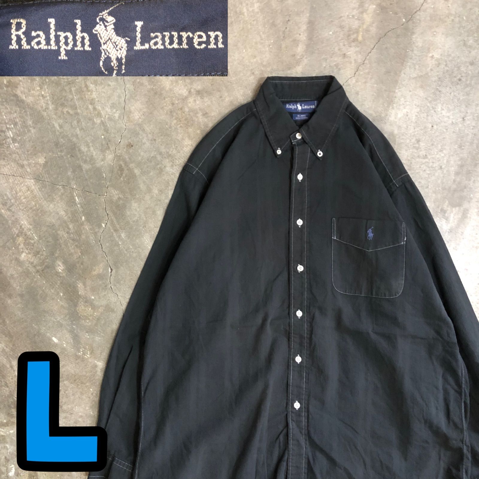 T5519 Ralph Lauren BLAIRE ボタンシャツ オーバーサイズ