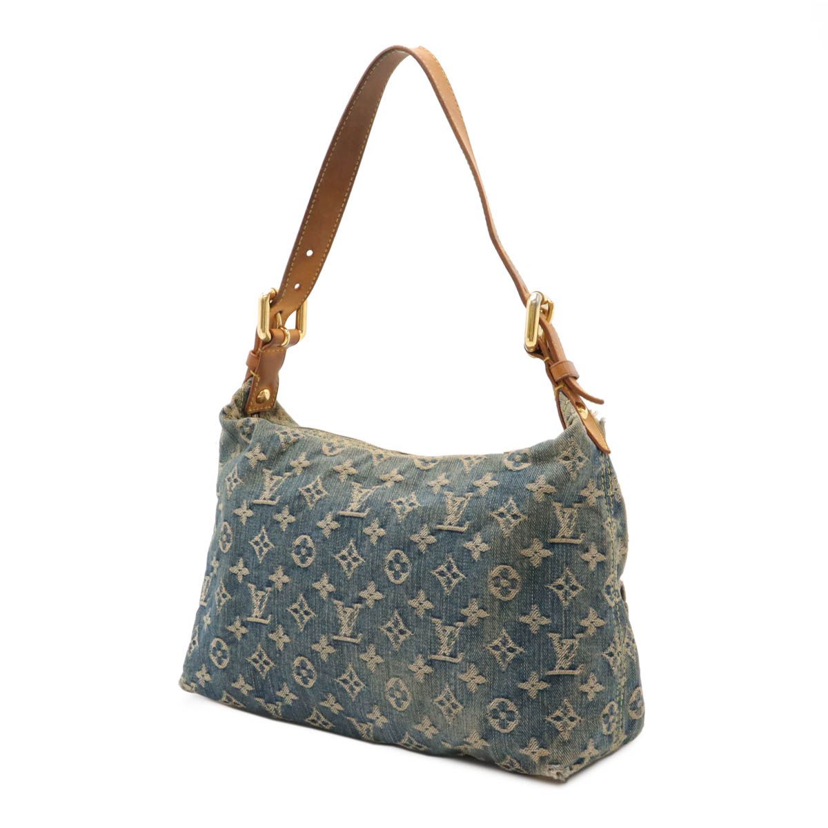 LOUIS VUITTON ルイ ヴィトン モノグラムデニム バギーPM ショルダー  
