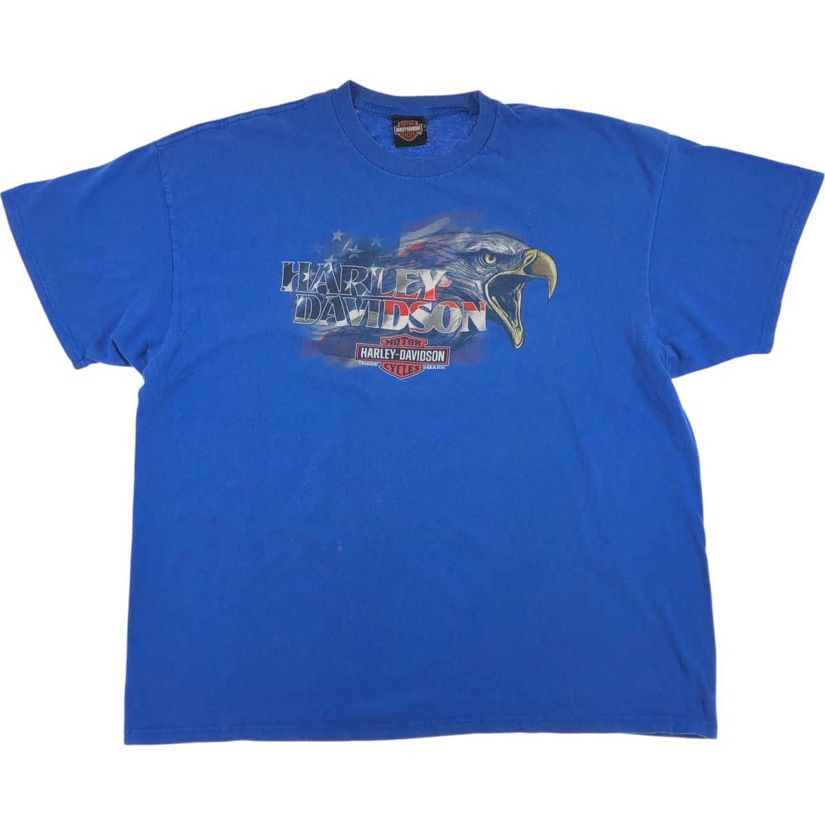 古着 ハーレーダビッドソン Harley-Davidson 鷲柄 イーグル柄 モーターサイクル バイクTシャツ メンズXL相当|eaa540862