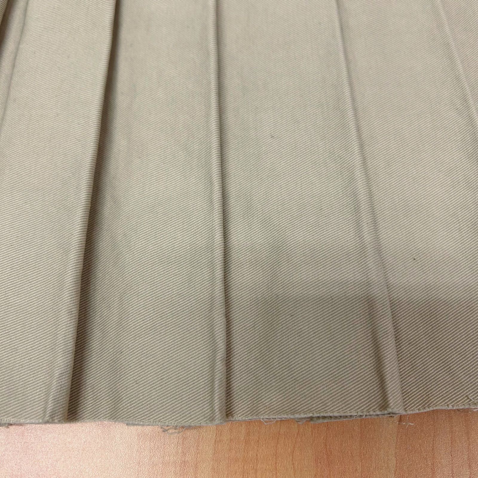 miu miu ミュウミュウ チノ プリーツスカート 新品タグ付き 36