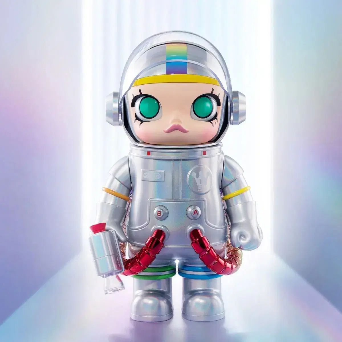 POP MART ポップマート MOLLY レインボー 2 0 400 % 箱 スクイーズ インプリント
