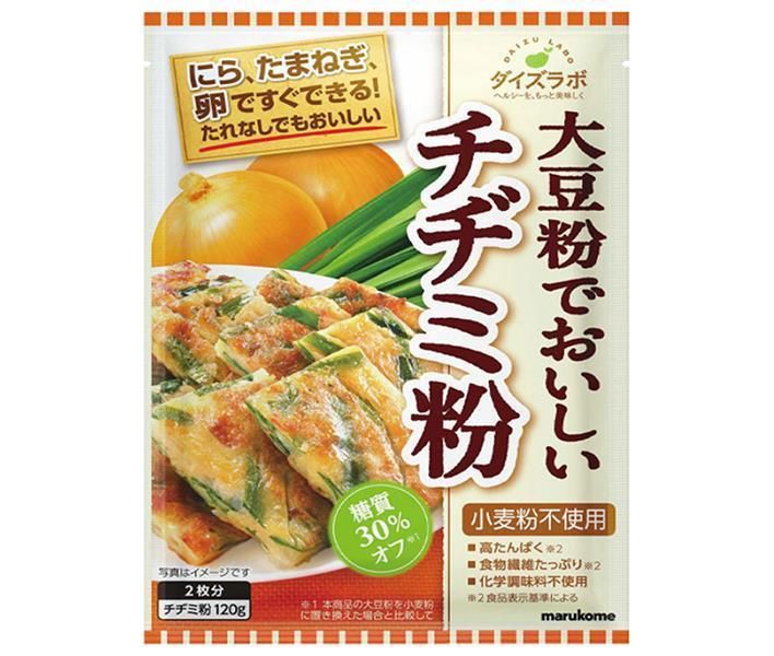 マルコメ ダイズラボ 大豆粉のチヂミ粉 120g×40袋入× 2ケース ｜ 一般食品 調味料 まるこめ