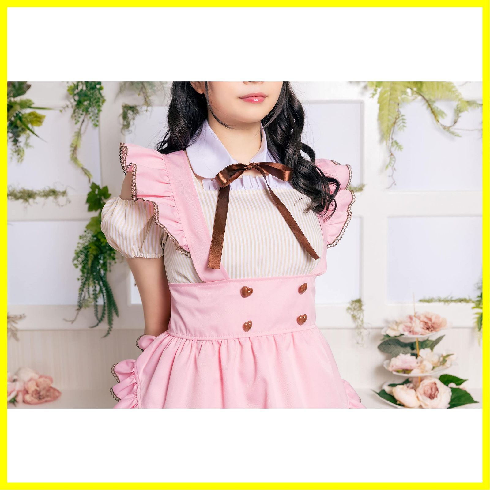 ♡ クリアストーン リリカルパレット ミルクチョコメイド ♡ コスプレ ハロウィン メイド リリパレ ミルクチョコメイド