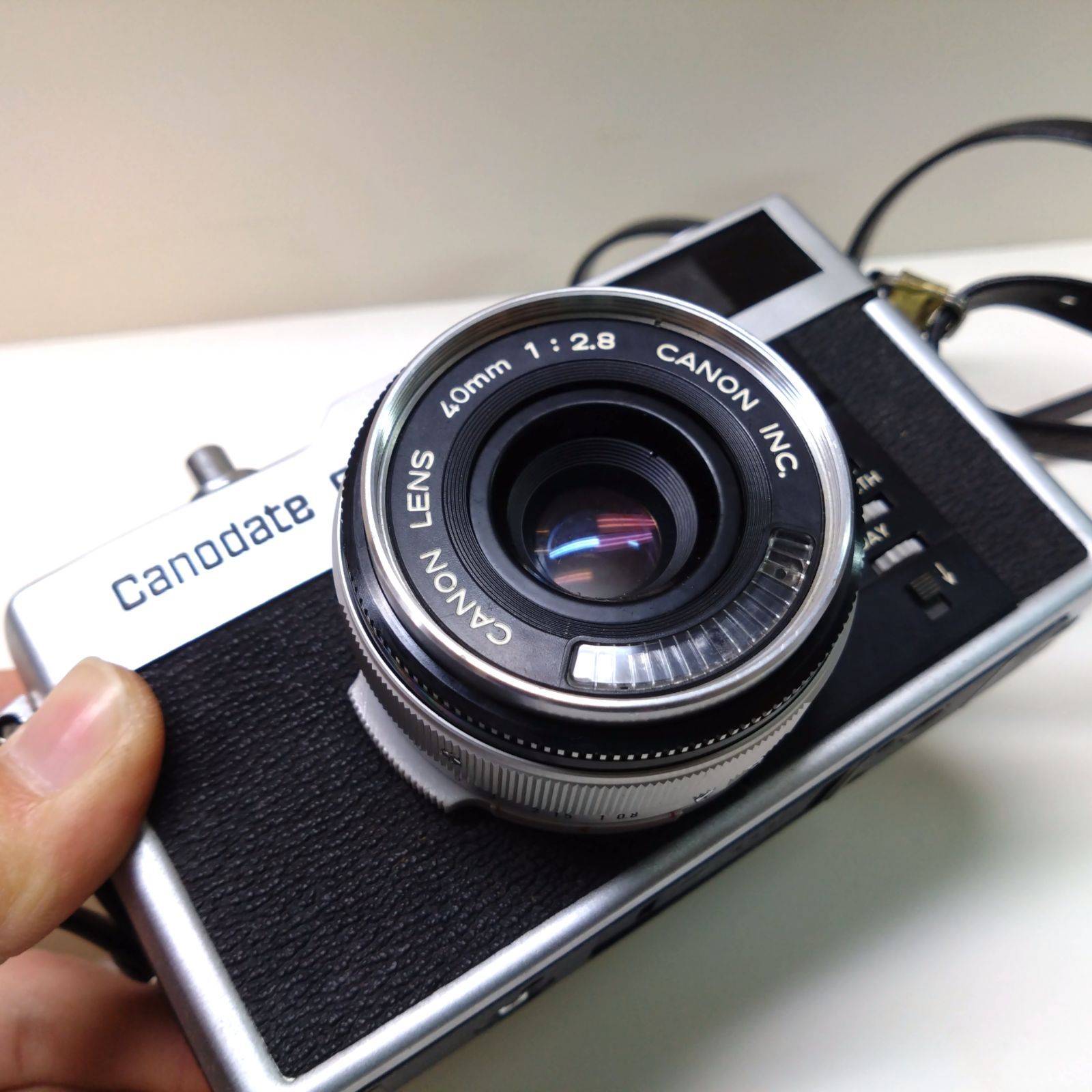 MRY-Can03 Canon製フィルムカメラ Canodate E キヤノン CANON Canodate E フィルムカメラ レトロ キヤノン CANON
