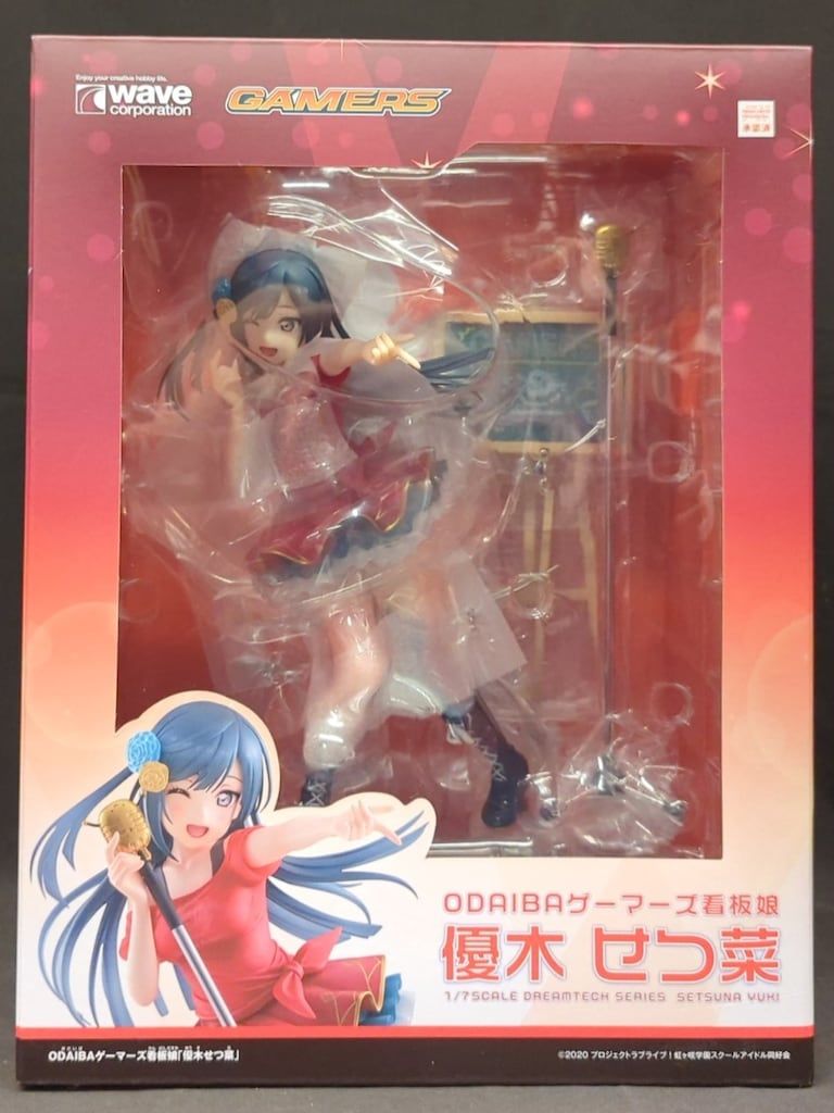 wave 優木せつ菜 ゲーマーズ 看板娘 フィギュア ODAIBA