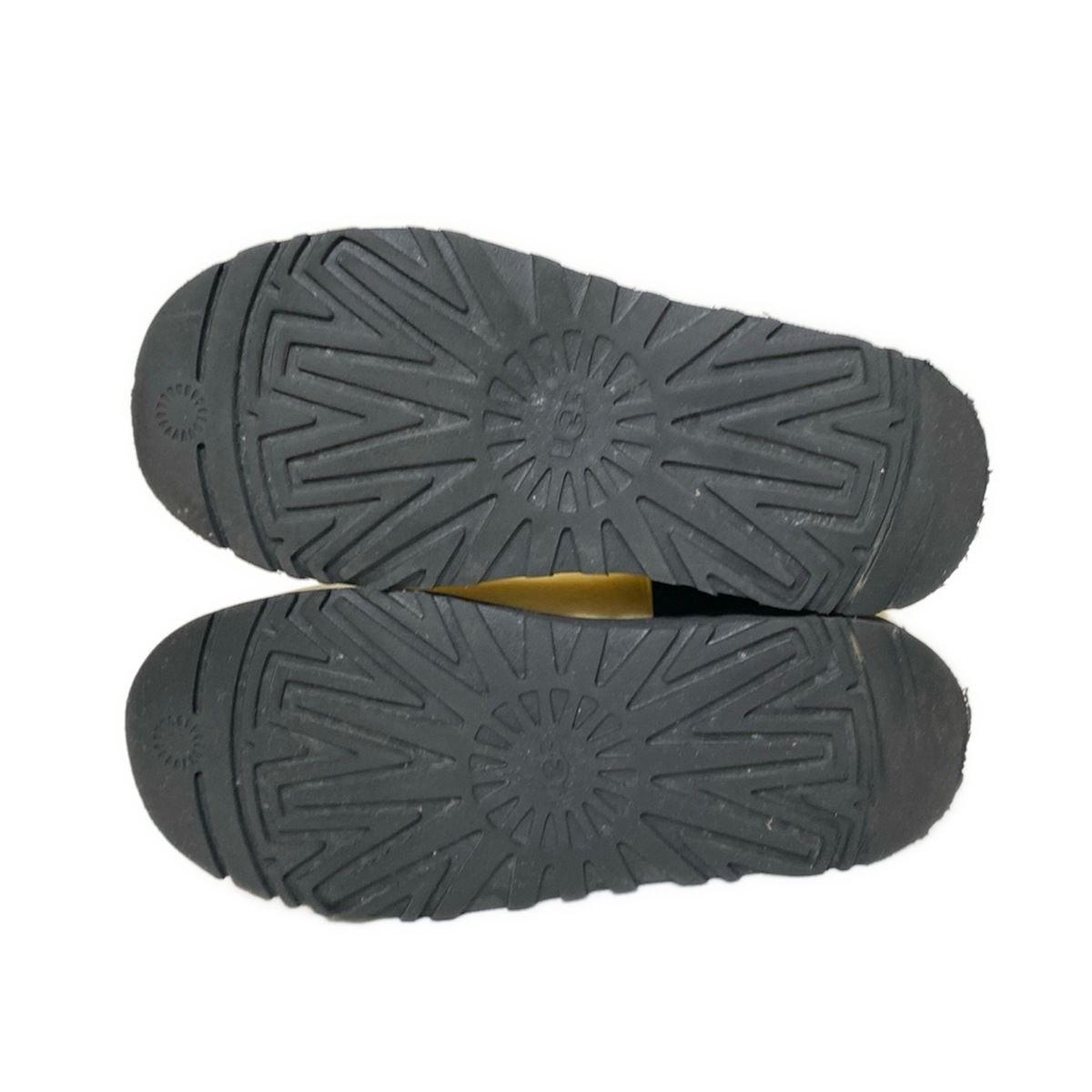 最高品質を待つ！ UGG アグ レインブーツ 23 レディース クラシック クリア ミニ 1113190 クリア×ベージュ×黒 インソール取外し可