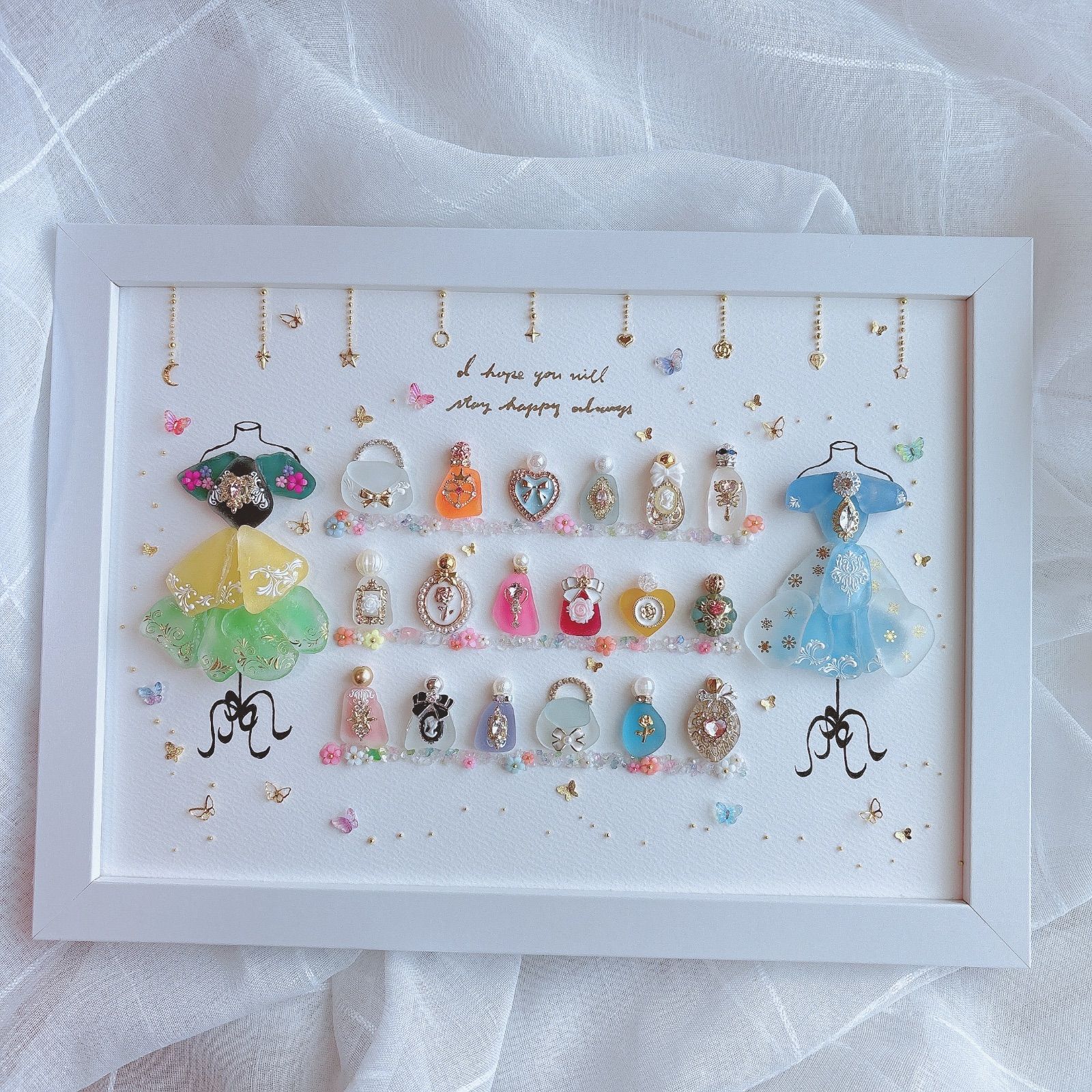 シーグラスアート　限定品　カレンダー　１２ヵ月　イベント　インテリア　雑貨　季節 シーグラスアート カレンダー 12ヵ月 イベント インテリア 雑貨 季節