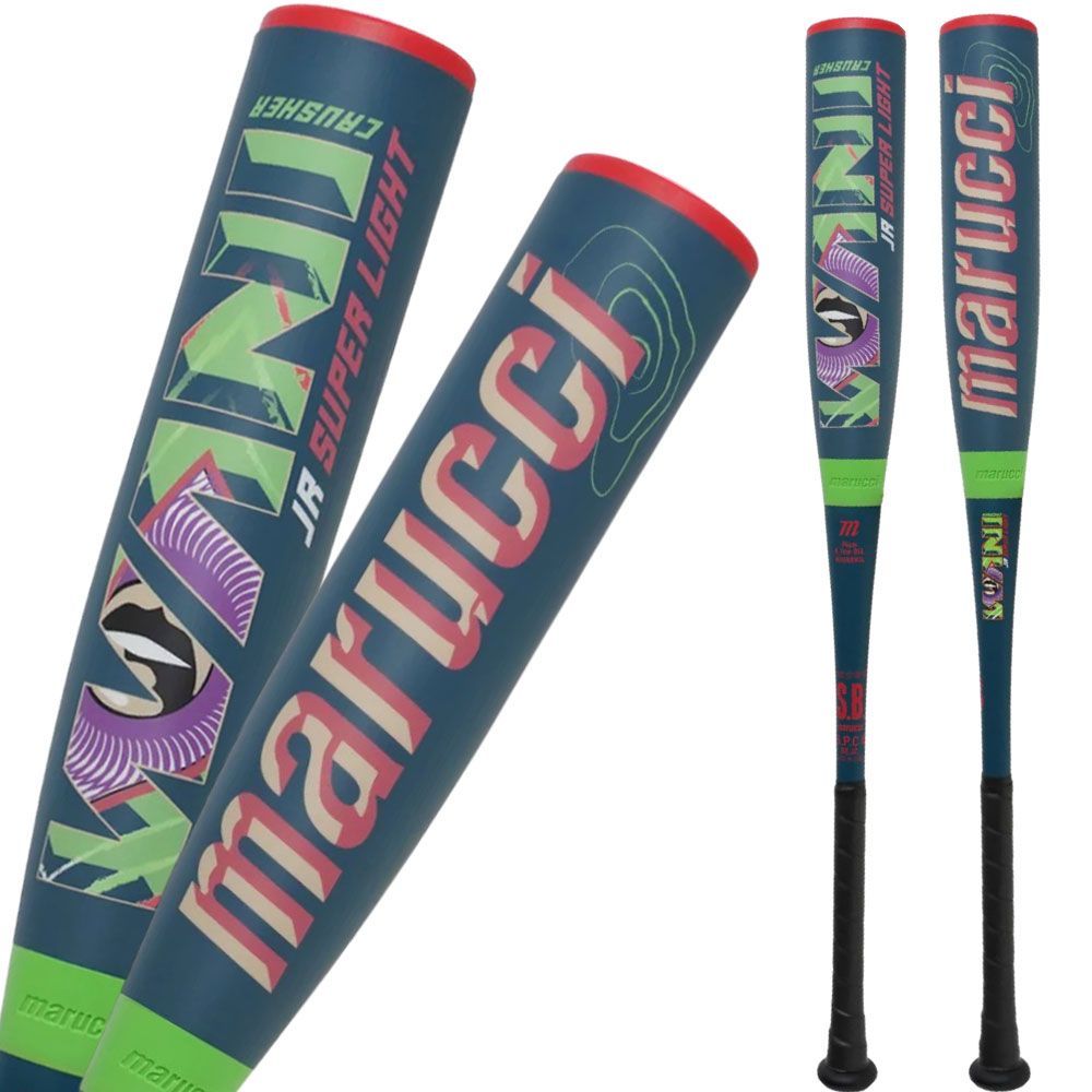 少年野球バットmarucci ワニクラッシャースピードバットケースセット バットケース付】マルチ ワニクラッシャースピード「赤ワニ