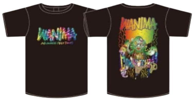 WANIMA ワニマ 2020 9|22 COMINATCHA!! TOUR FINAL グッズ Tシャツ 黒 M