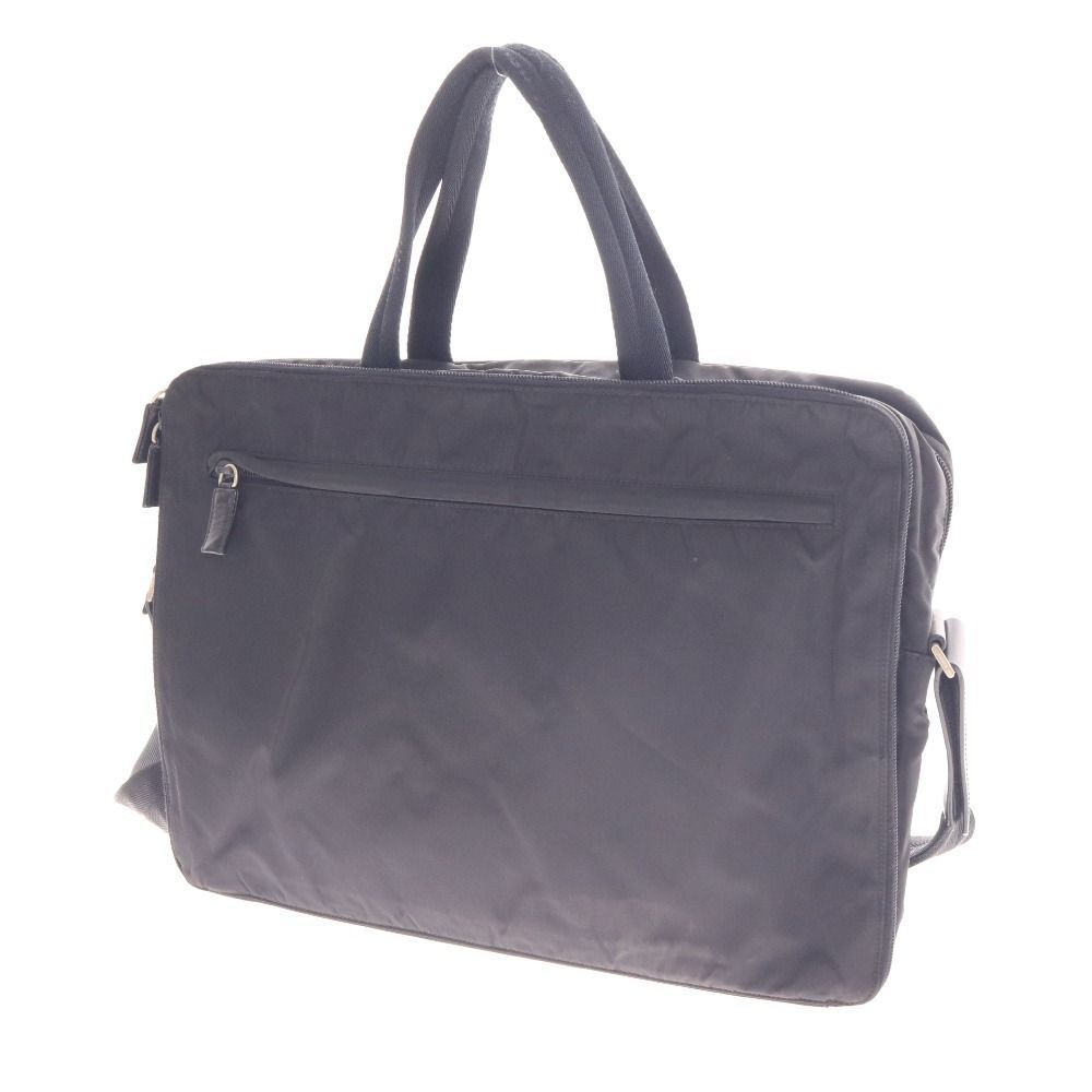 PRADA プラダ サフィアーノレザー ブリーフケース トライアングル A4可