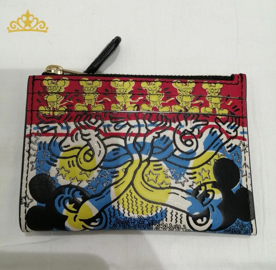 COACH × ディズニー コインケース コーチ ミッキーマウス コラボ パスケース