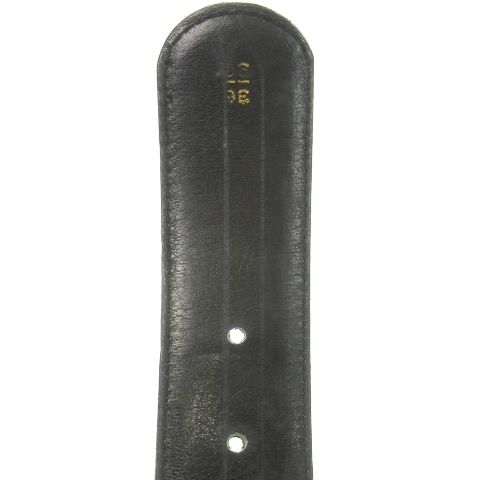 未使用保管品✨ダンヒル　ベルト　dロゴ　ゴールド金具　黒レザー　表記44/122 ダンヒル dunhill ベルト レザー ゴールド金具 ロゴ 黒 ブラック