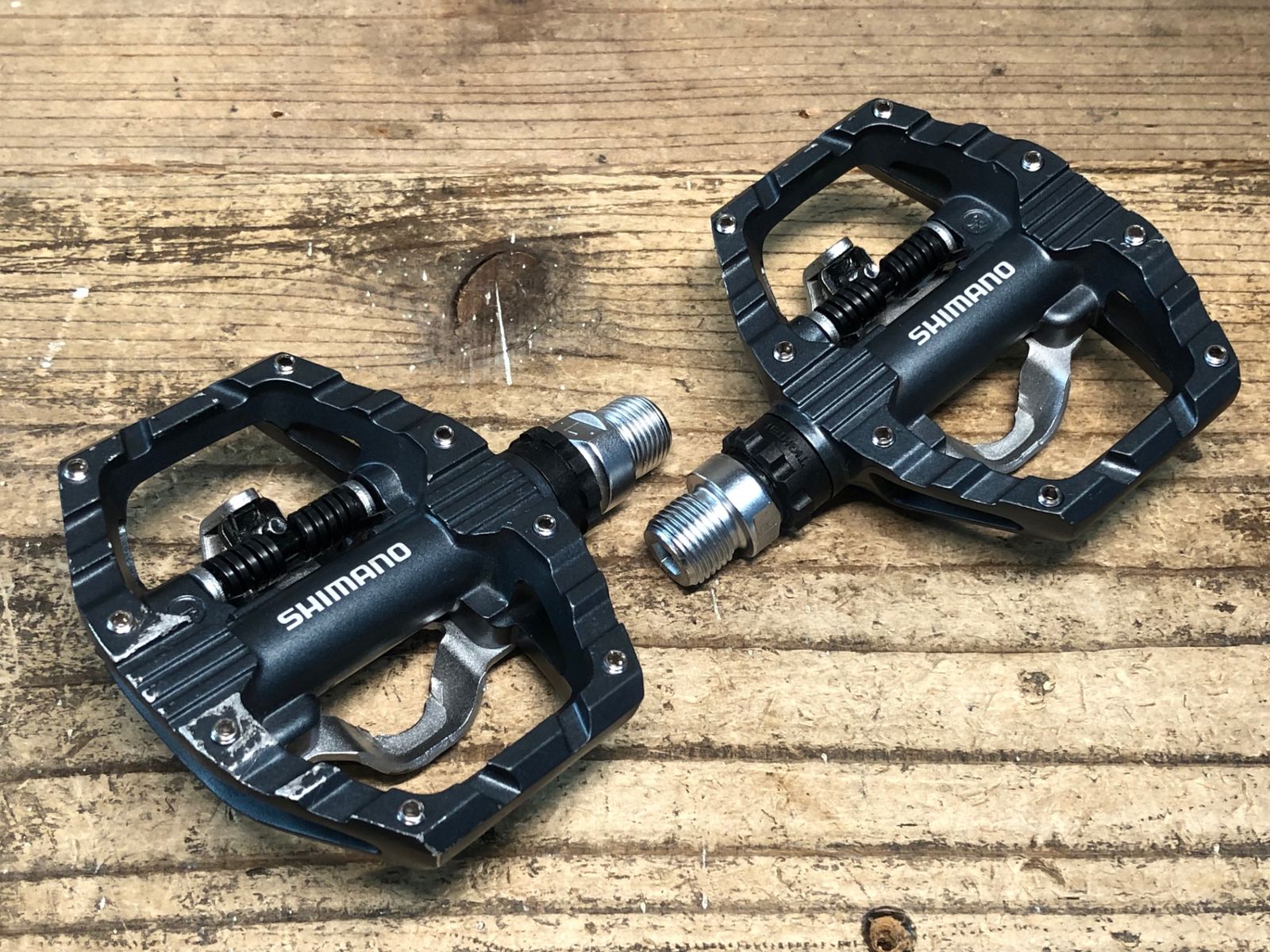 シマノ SHIMANO PD-EH500 ビンディングペダル SPD 新品同様品 SHIMANO ( シマノ ) MTB用ビンディングペダル PD-EH500 SPD