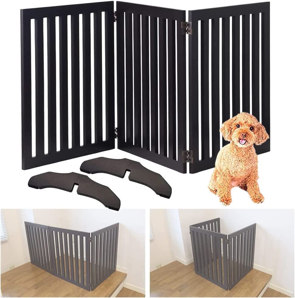 特価商品】室内 柵 ペットフェンス ペットフェンス ゲート 置き型 軽量  