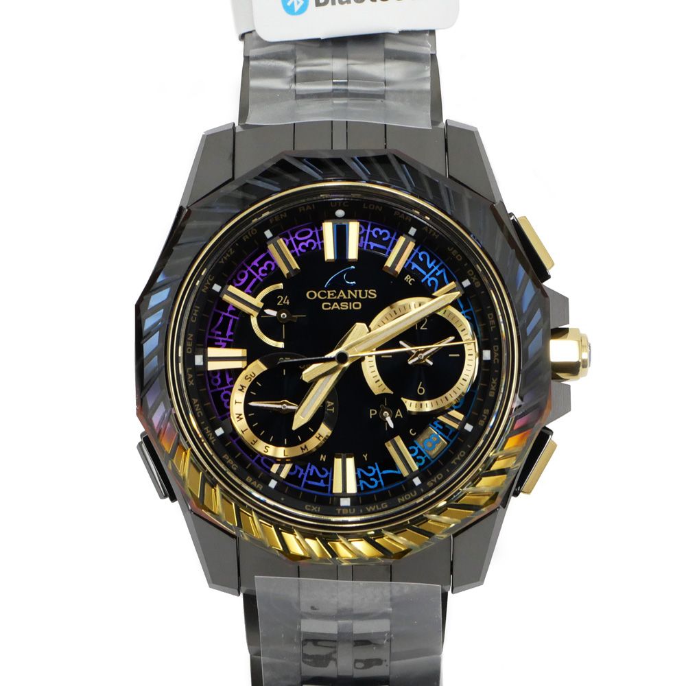 名東】カシオ オシアナス OCW-SG1000ZS-1AJR 限定 江戸切子 名東】カシオ オシアナス OCW-SG1000ZS-1AJR 限定 江戸切子