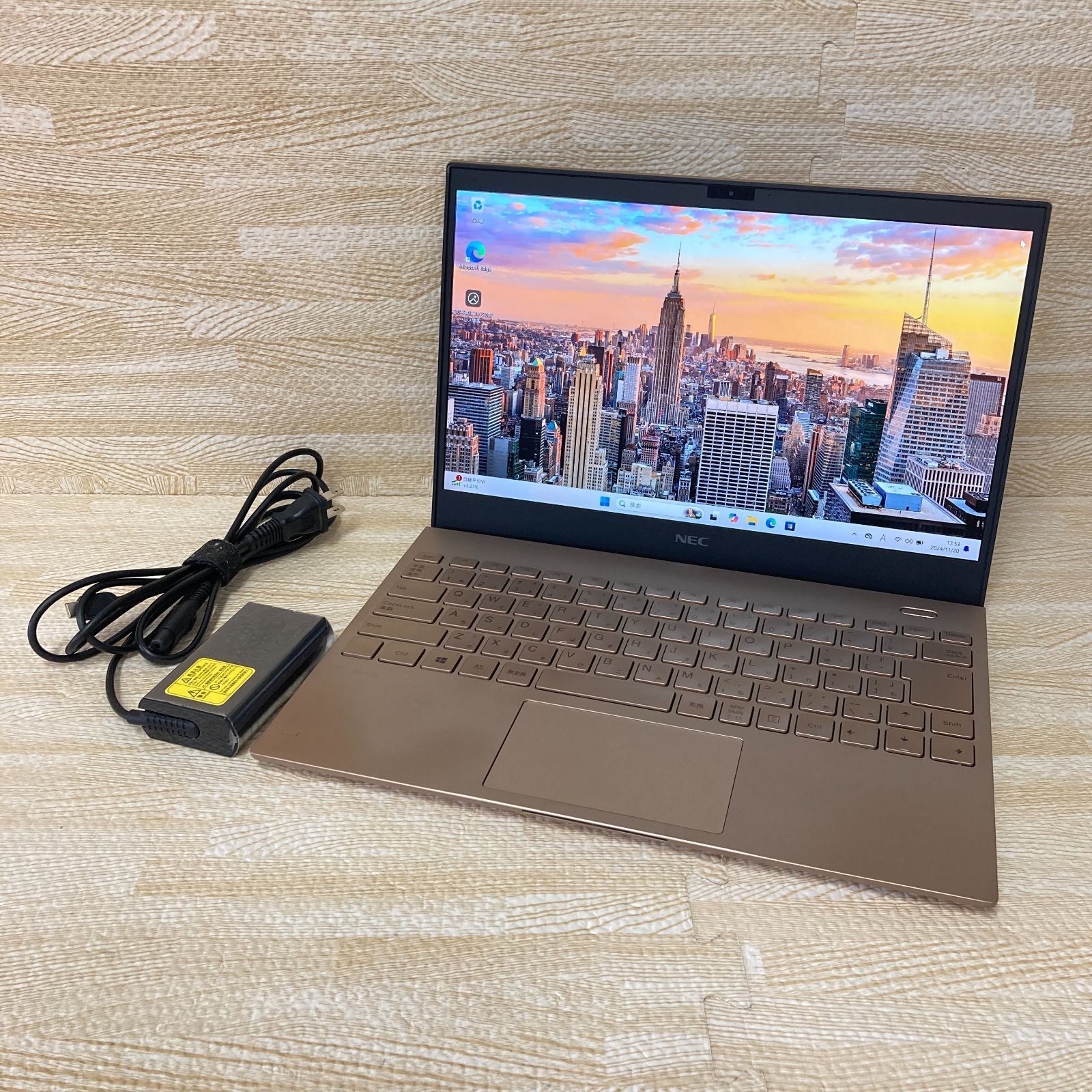 NEC PC-PM550 SAL-YC ノートパソコン メモリ 8GB SSD 476GB CPU i5-10210U Windows 11 office 2021 カメラ NO.6085
