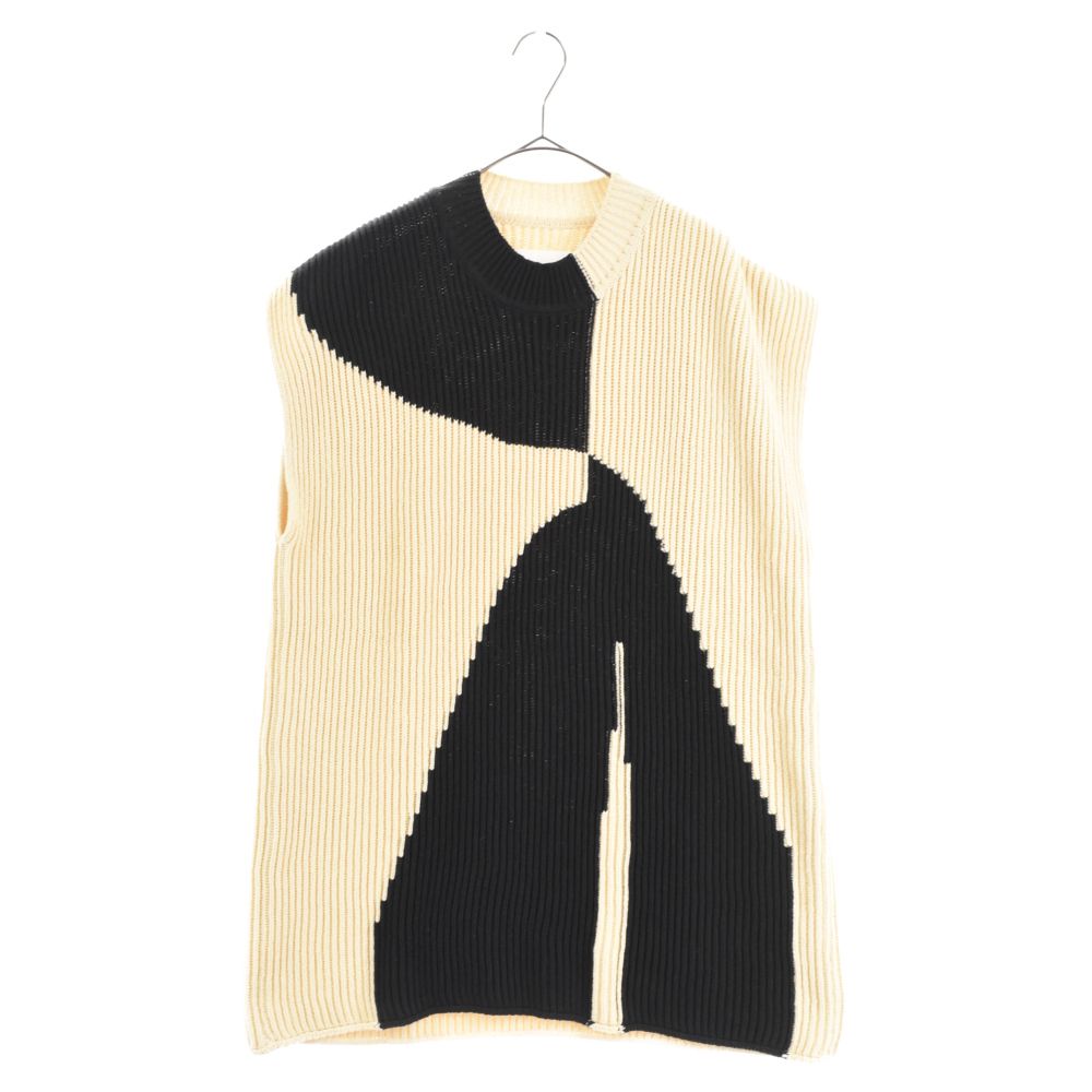 JIL SANDER (ジルサンダー) 20SS ROUND NECK RIBBED VEST ラウンド