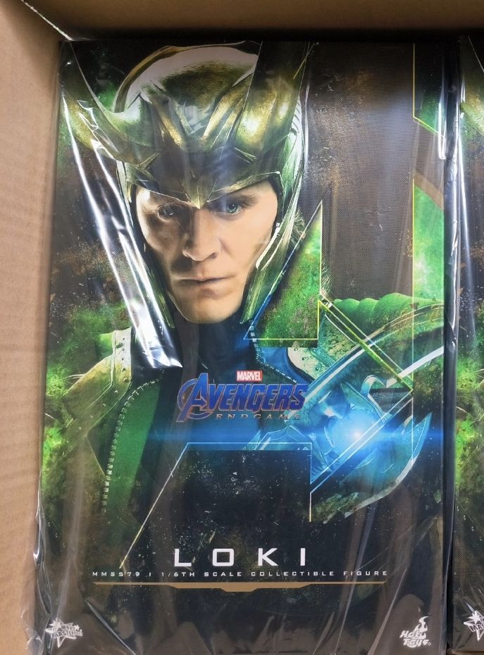 ホットトイズ　ロキ　エンドゲーム　マーベル　 marvel 開封品　フィギュア ムービー・マスターピース】『アベンジャーズ／エンドゲーム』1