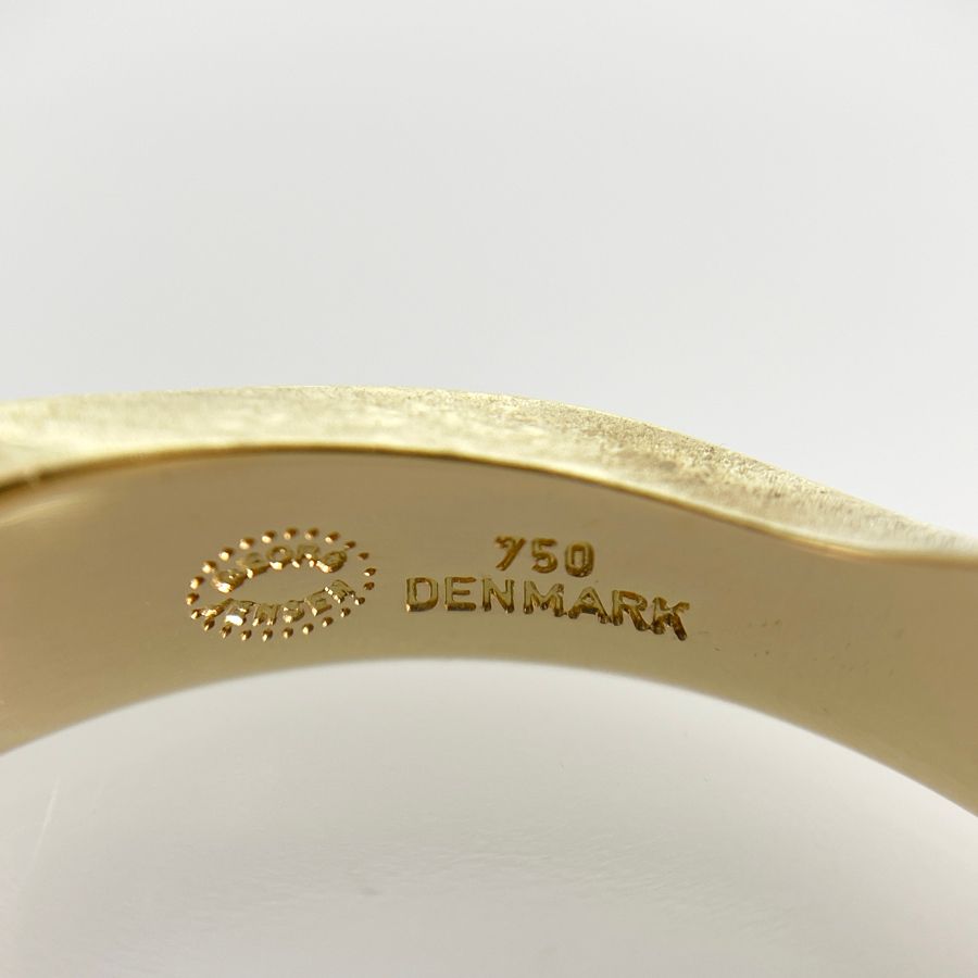 ジョージジェンセン Georg Jensen フュージョン K18YG 15号(55) リング  