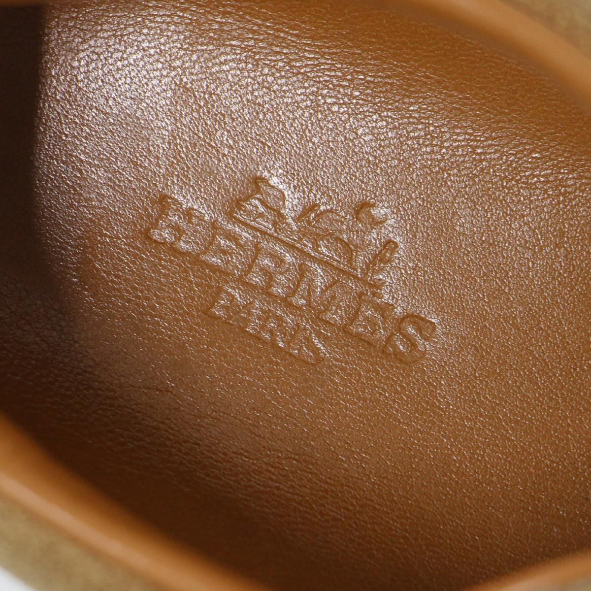 HERMES エルメス スニーカー ローカット レースアップ クイック レザー