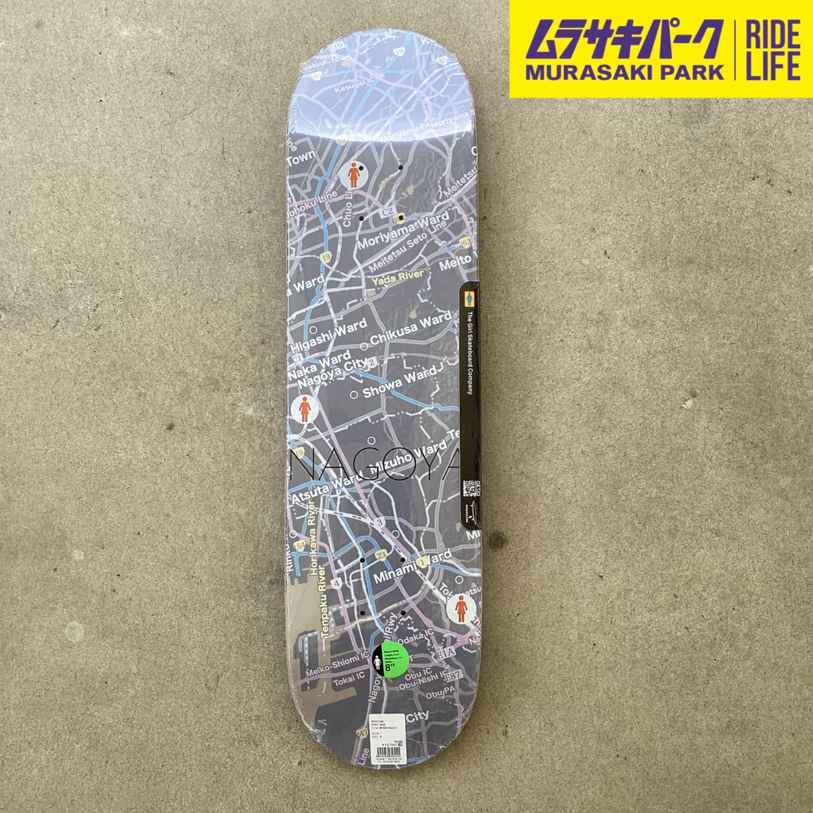 ムラサキパーク公式】GIRL MR.MAP NAGOYA DECK deckデッキスケボー