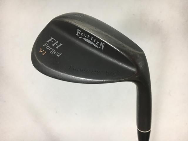 お買い得品！【中古ゴルフクラブ】フォーティーン FH フォージド V1 ウェッジ マットブラック 2018 TS-114w AW【14日間返品OK】