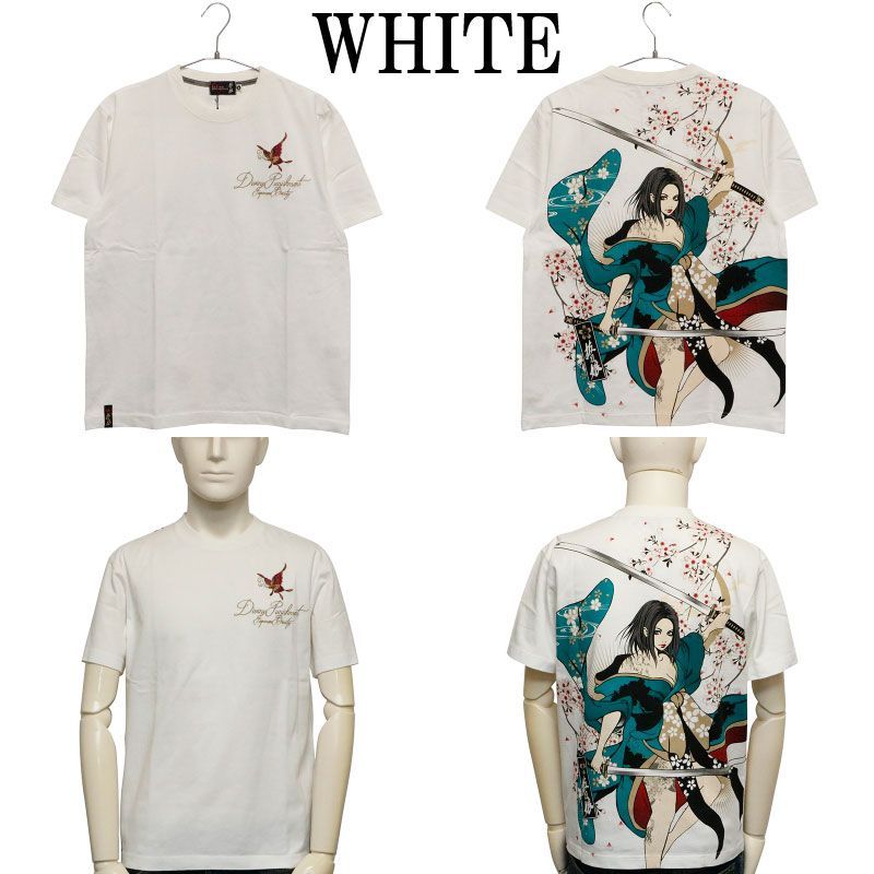 248-44/抜刀娘/ばっとうむすめ/Tシャツ/XXL/ブラック