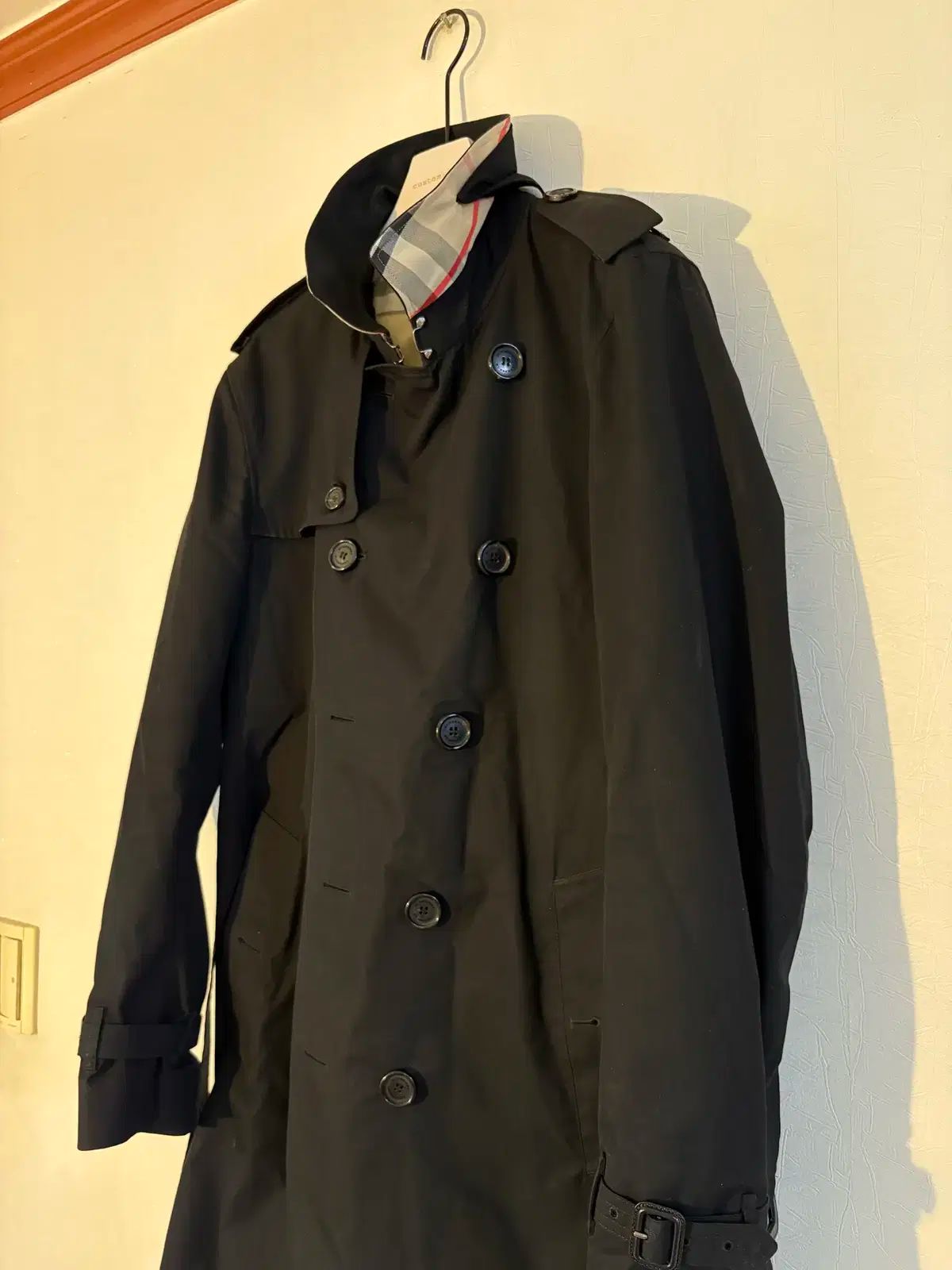 BURBERRY バーバリー ヘリテージ ケンジントン ギャバジン ダブル トレンチ コート