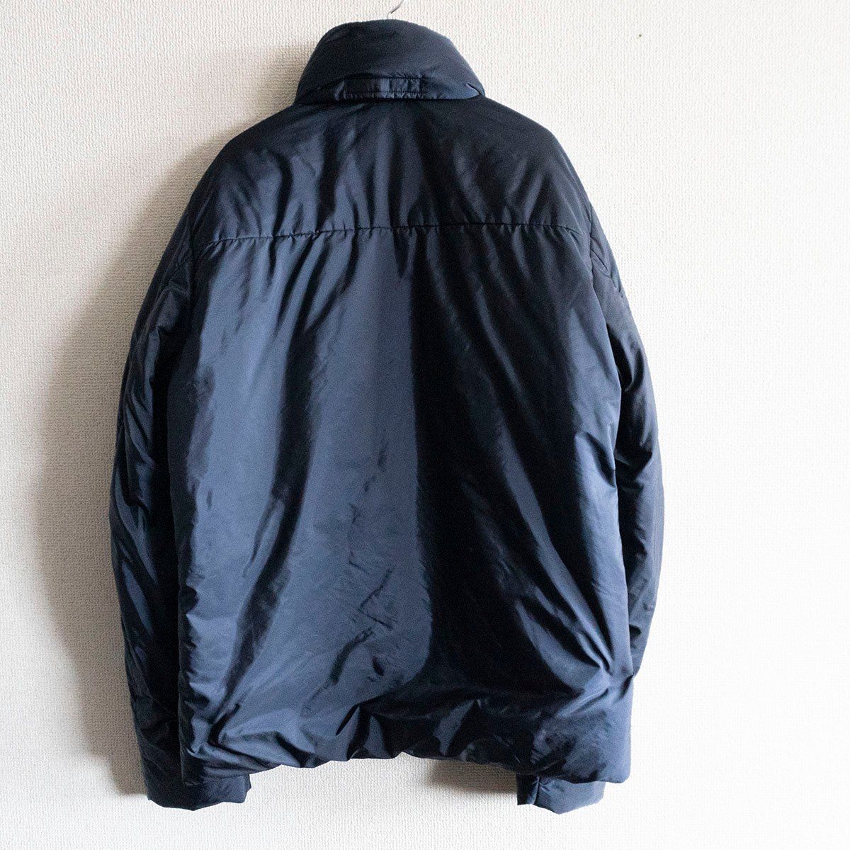 美品/アーカイブ】 PRADA SPORT【ネイビー 中綿 ナイロン ジャケット 