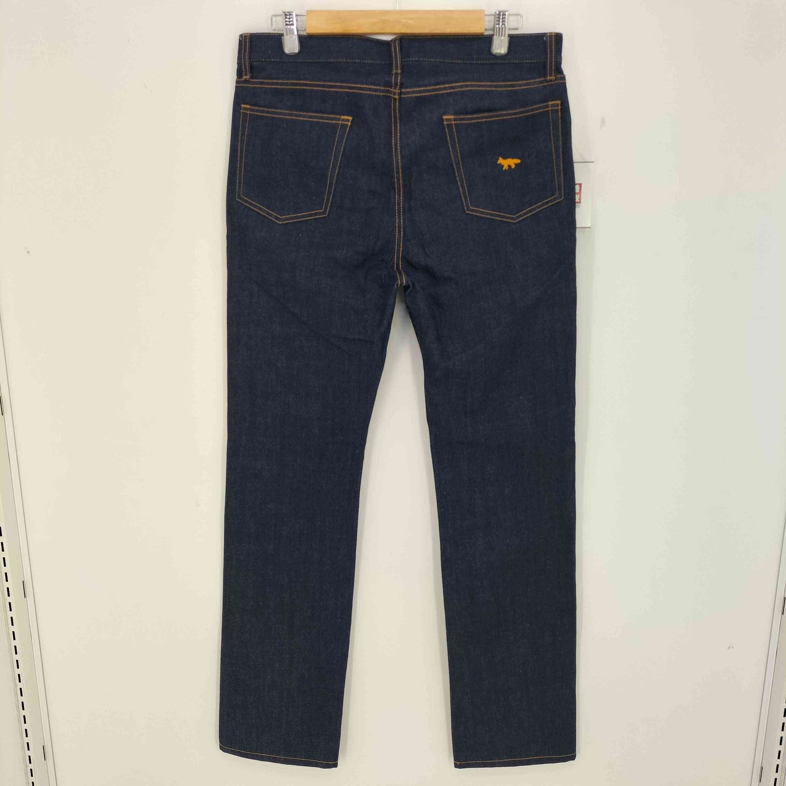 メゾンキツネ MAISON KITSUNE JP STRAIGHT DENIM PANTS ジャパン 