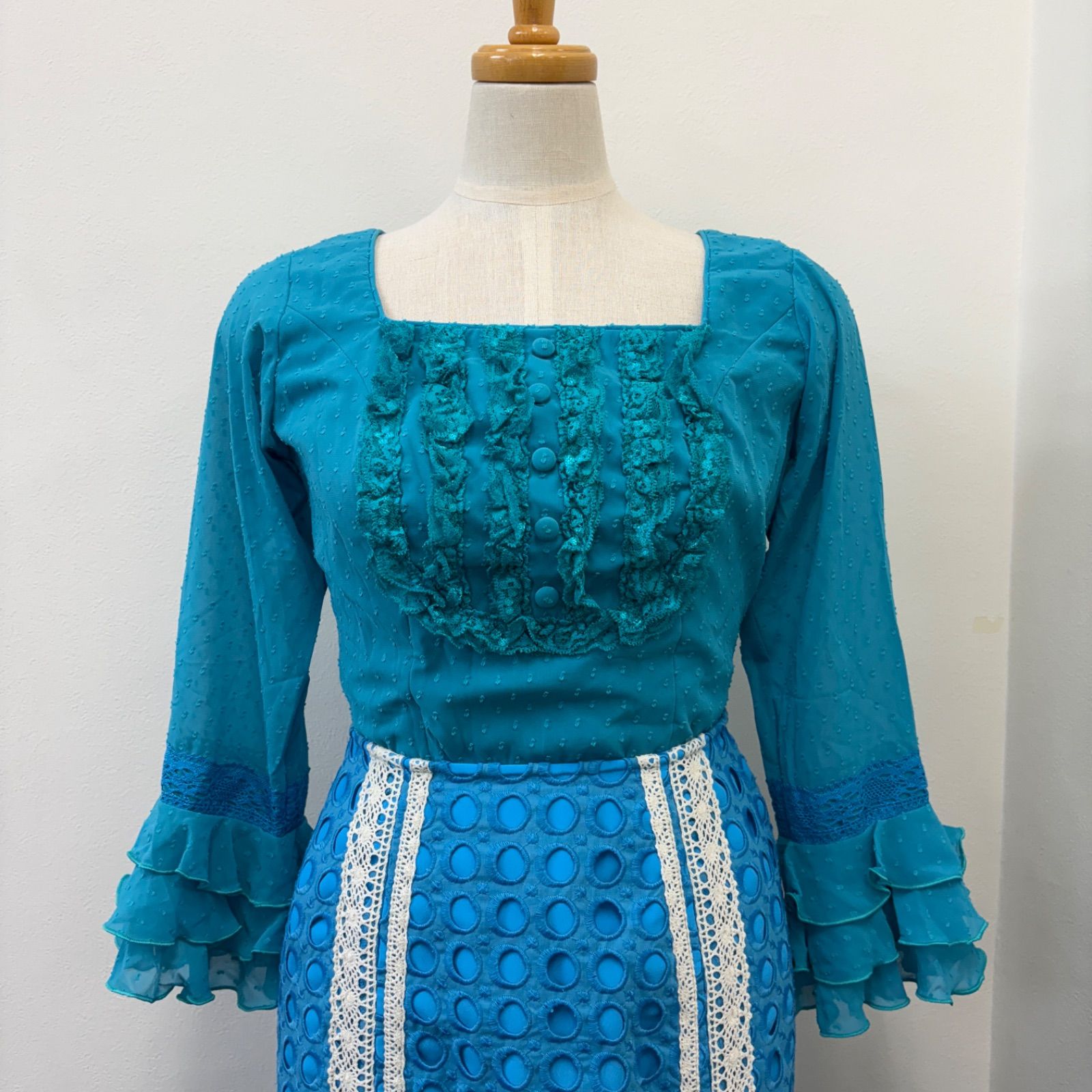 長袖 ハイウエスト