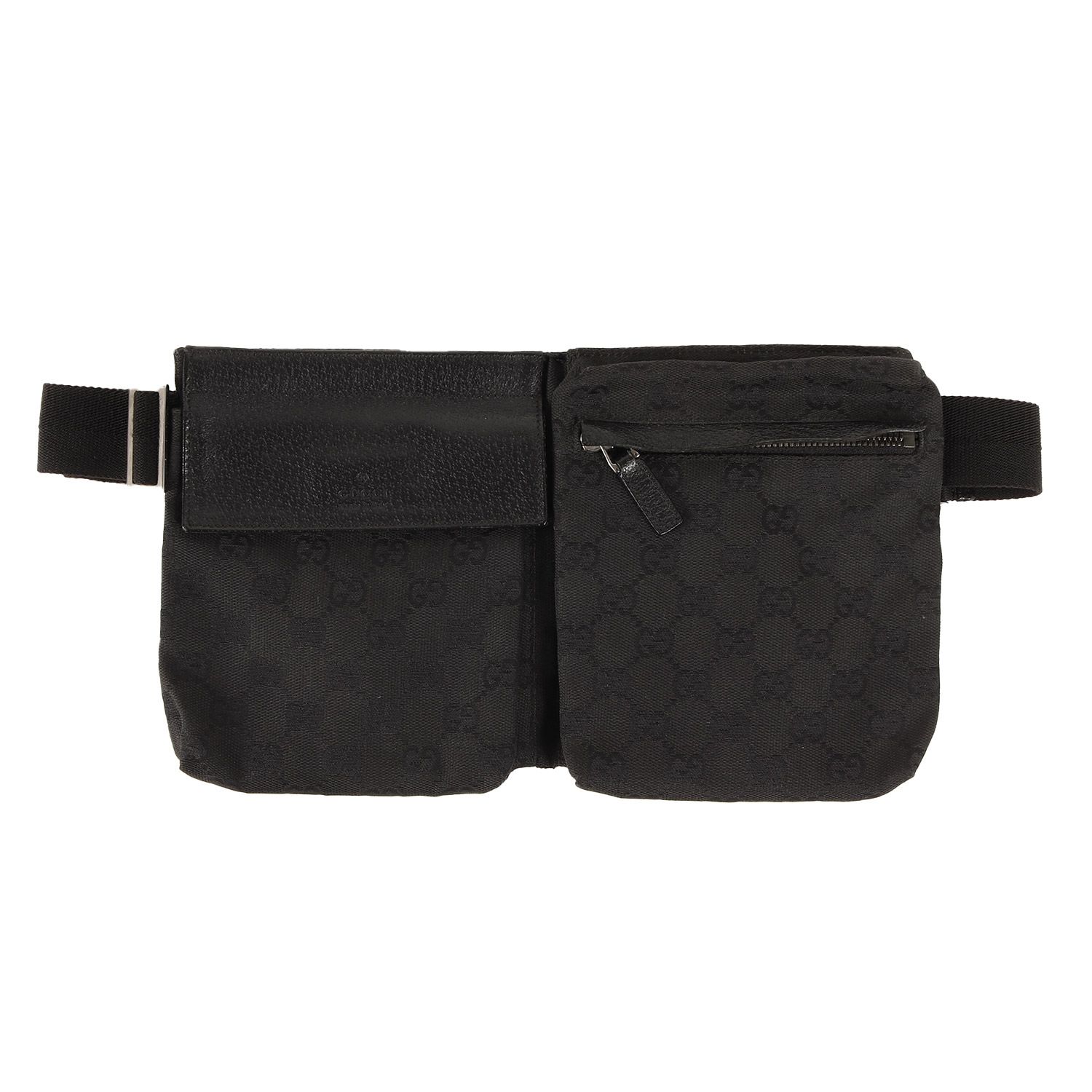 GUCCI グッチ GG キャンバス ボディ バッグ 28566 ウエスト ショルダー