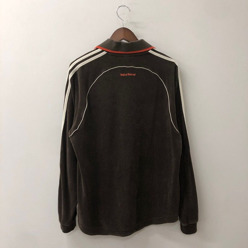品 adidas アディダス × WALES BONNER ウェールズボナー 別注 コラボ TOWEL LONG SLEEVE SHIRT IB3251 タオルロングスリーブシャツ トップス 長袖 148-250905-ts-27-tei