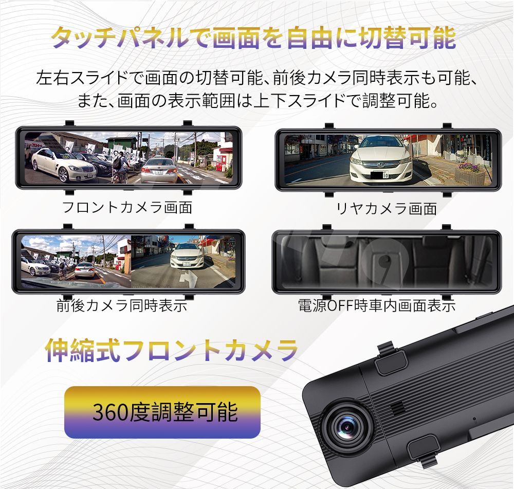 GPS付属LED信号対応SONYセンサー右カメラ