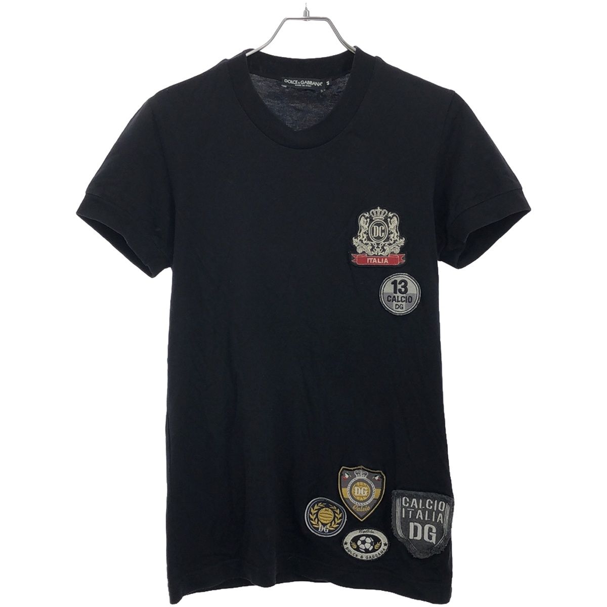 DOLCE&GABBANA ドルチェ＆ガッバーナ マルチワッペンデザインTシャツ 
