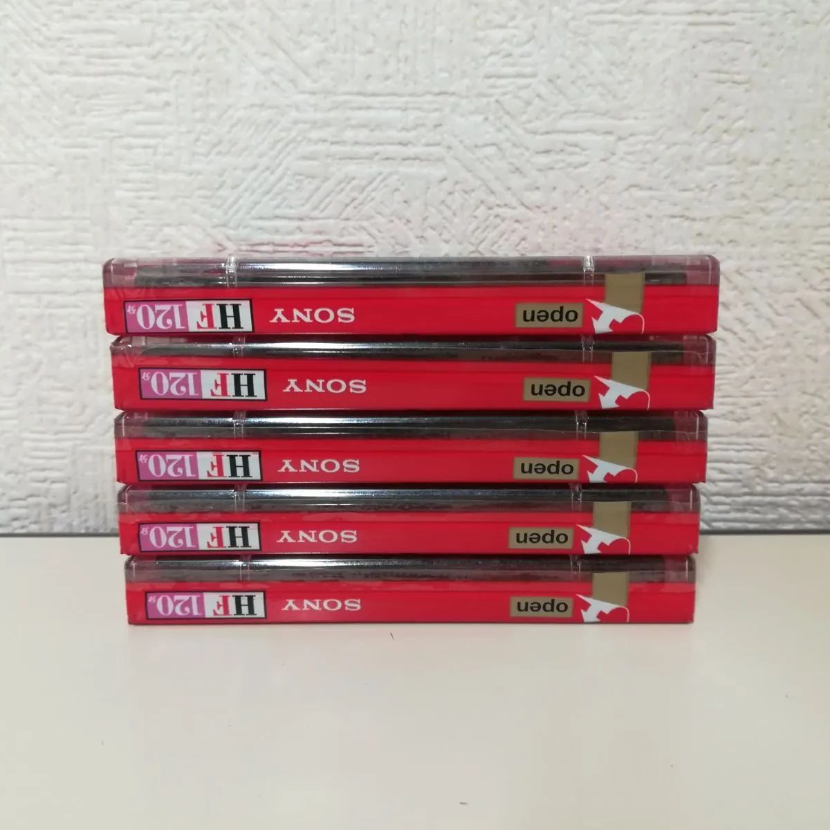 未開封品・10本まとめ売り】SONY HF 120分 ノーマル 薄型ケース