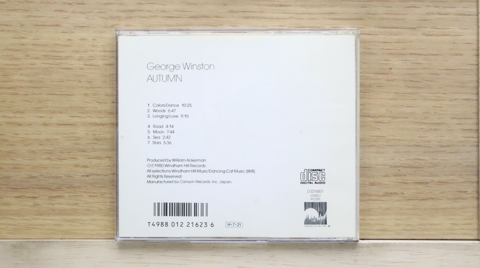 国内盤CD☆ジョージ・ウィンストン/George Winston□ オータム