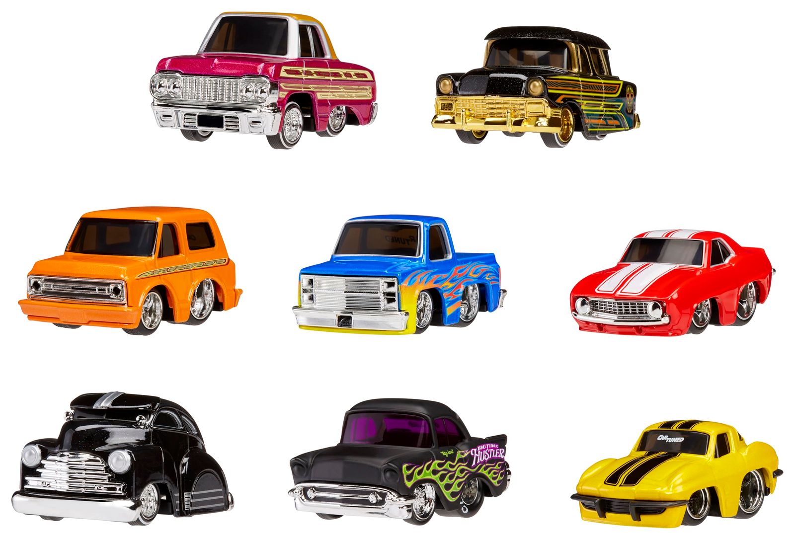 8台セット！CARTUNED シリーズ1 未開封BOX CarTuned Series 1-8 Pack, Diecast Vehicle, Ages 6+ Years : Amazon