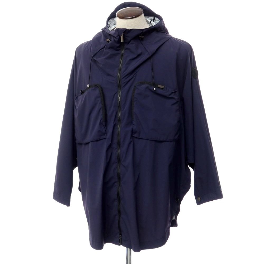 【新品アウトレット】シーラップ Sealup GRAPHENE PONCHO ストレッチナイロン ポンチョ ブルゾン ネイビー【サイズ50】【メンズ】-0