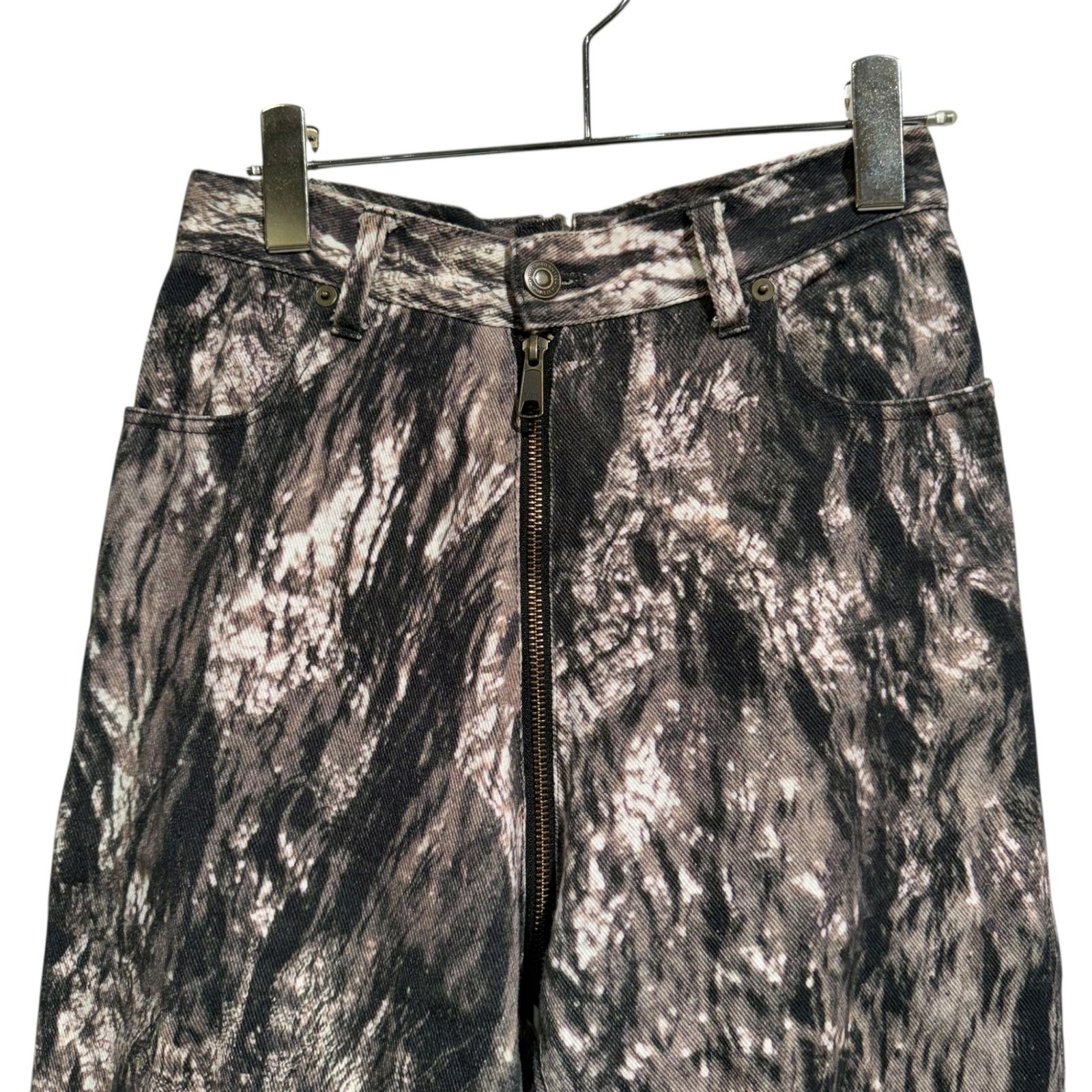 IROJIKAKE □□ ⑤ IG22SS-PT33 オーバージップ迷彩パンツ レディース  