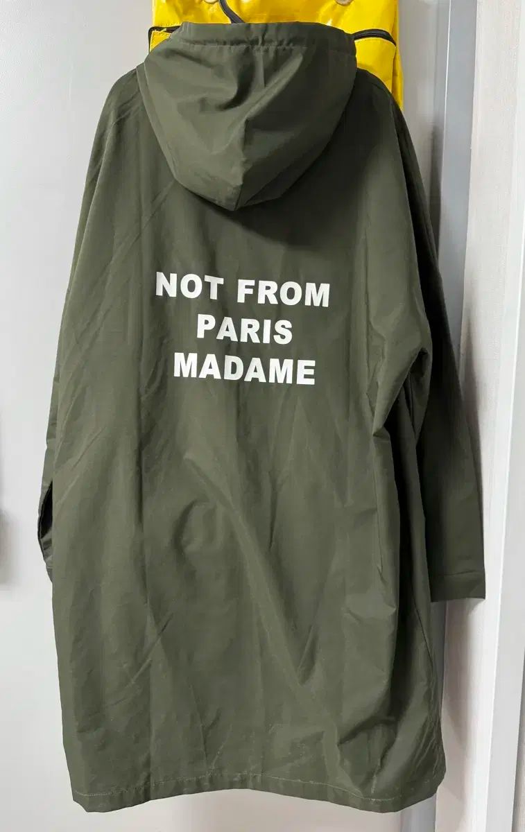 ドロールドムッシュ レインコート L カーキ