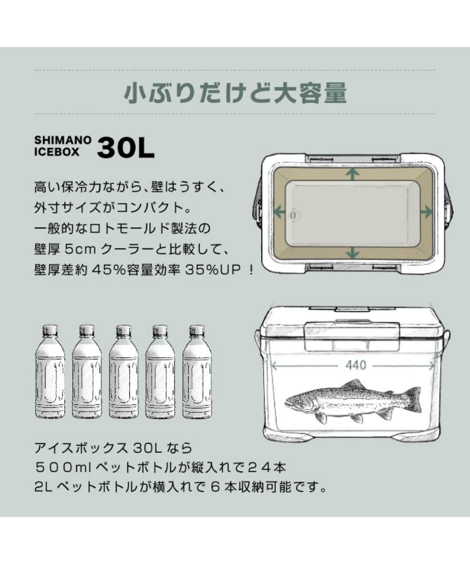 特価商品シマノ クーラーボックス 30L アイスボックスPRO ICEBOX PRO