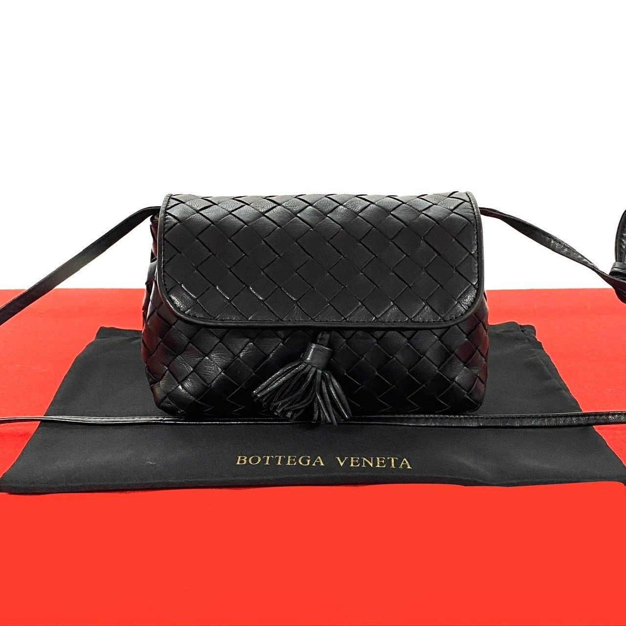 極 美品 BOTTEGA VENETA ボッテガヴェネタ イントレチャート
