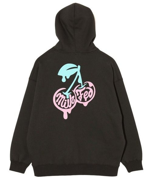 スウェット パーカー ミルクフェド MILKFED MELTY CHERRY SWEAT HOODIE