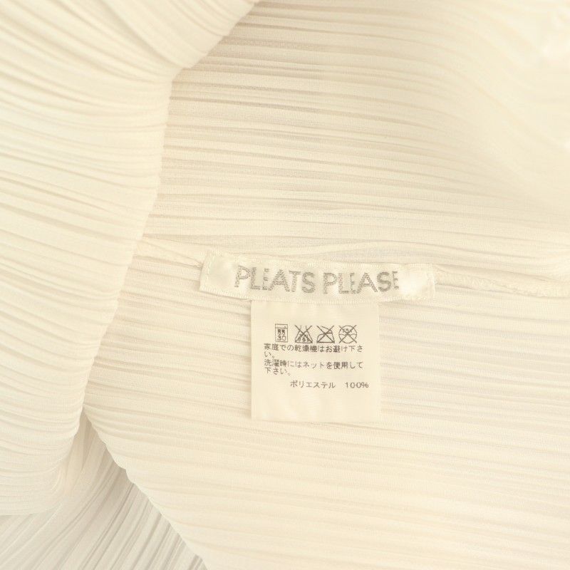 PLEATS PLEASE　プリーツプリーズ イッセイミヤケ　アイボリー　シャツ 楽天市場】issey miyake pleats please（トップス｜レディース