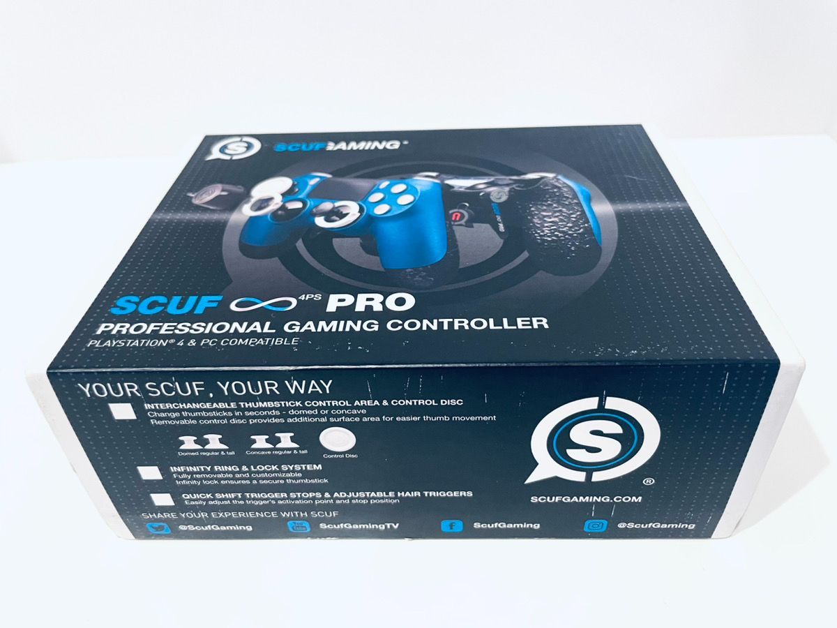 SCUF INFINITY PRO スカフ インフィニティ プロ PS4 PC プロゲーミングコントローラー Red Reaper