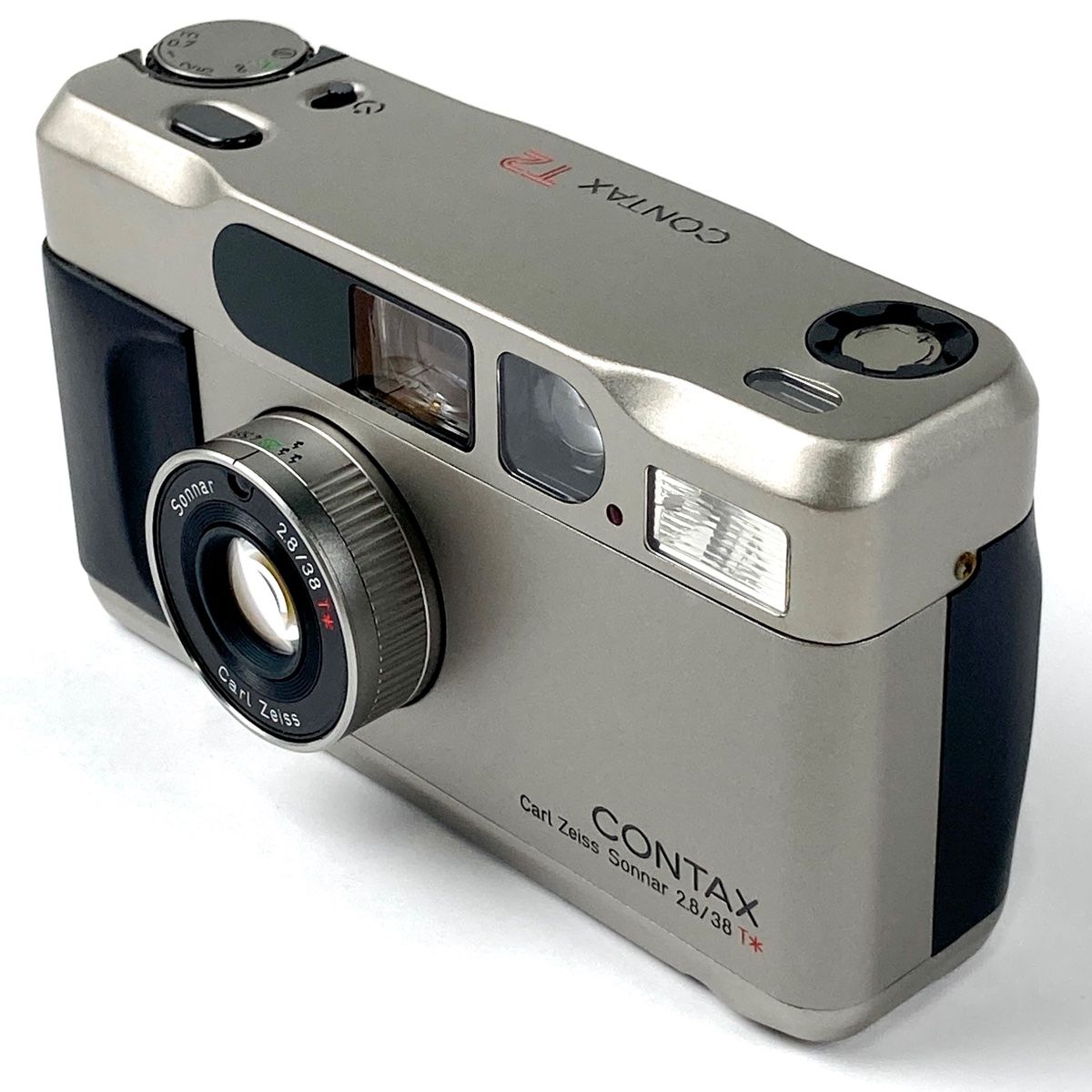 CONTAX T2 ジャンク コンパクトフィルムカメラ シルバー CONTAX T2 ジャンク コンパクトフィルムカメラ シルバー CONTAX T2